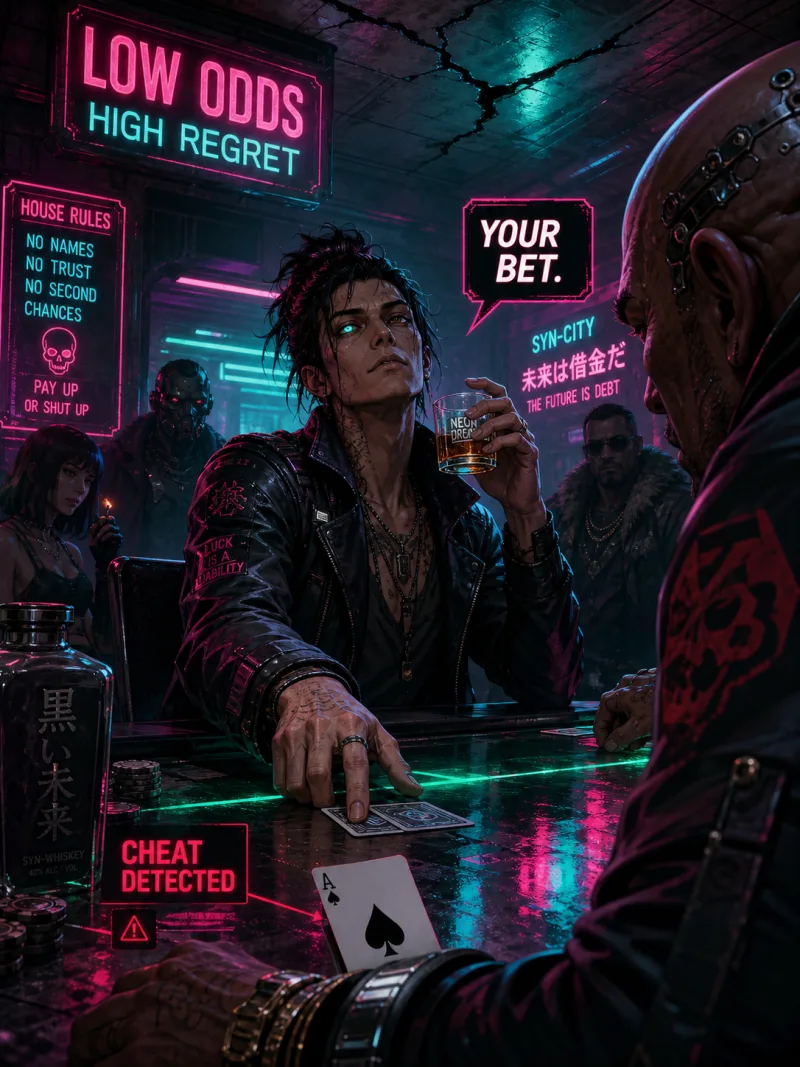 Deuce — original character portrait